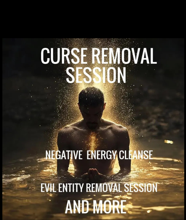 Deeep Cleansing Ritual Session Curse Removal, Evil Entity Removal Session- Clearing of Curses, Negative Entities, Dark Magic, Negative Attachments, Evil Eye and more.